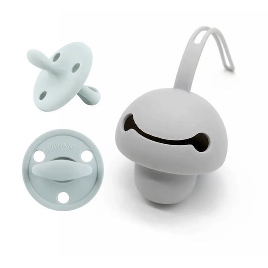 Chupete DIAMOND + Guardachupete de Silicona orgánica