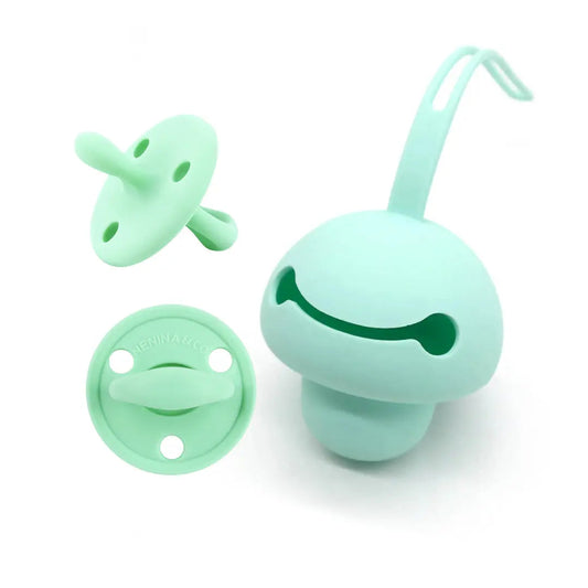 Chupete DIAMOND + Guardachupete de Silicona orgánica