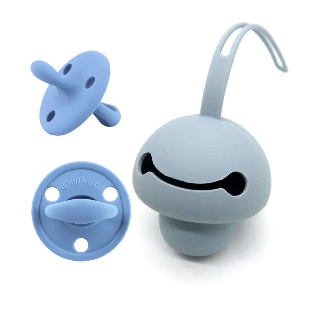 Chupete DIAMOND + Guardachupete de Silicona orgánica