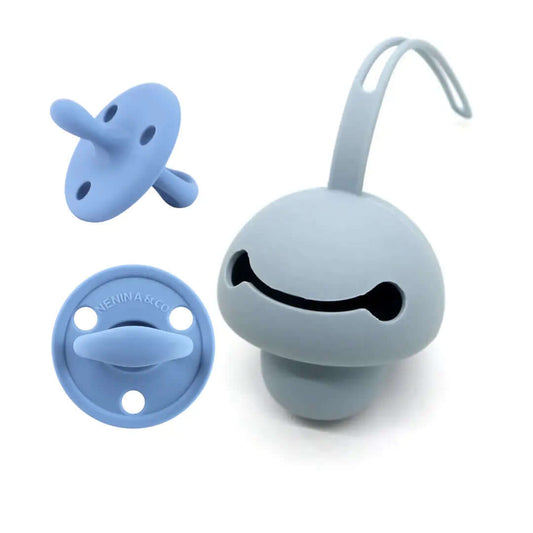 Chupete DIAMOND + Guardachupete de Silicona orgánica