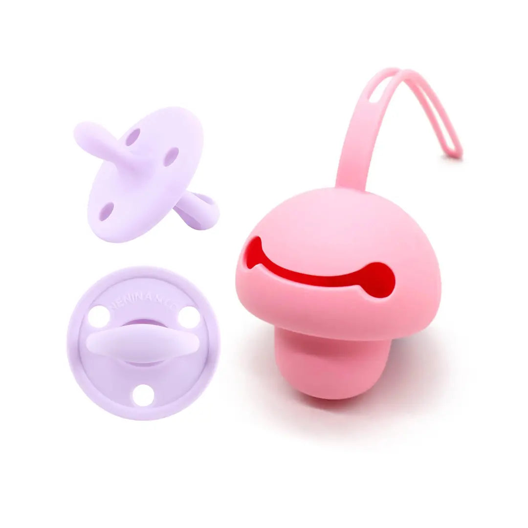 Chupete DIAMOND + Guardachupete de Silicona orgánica