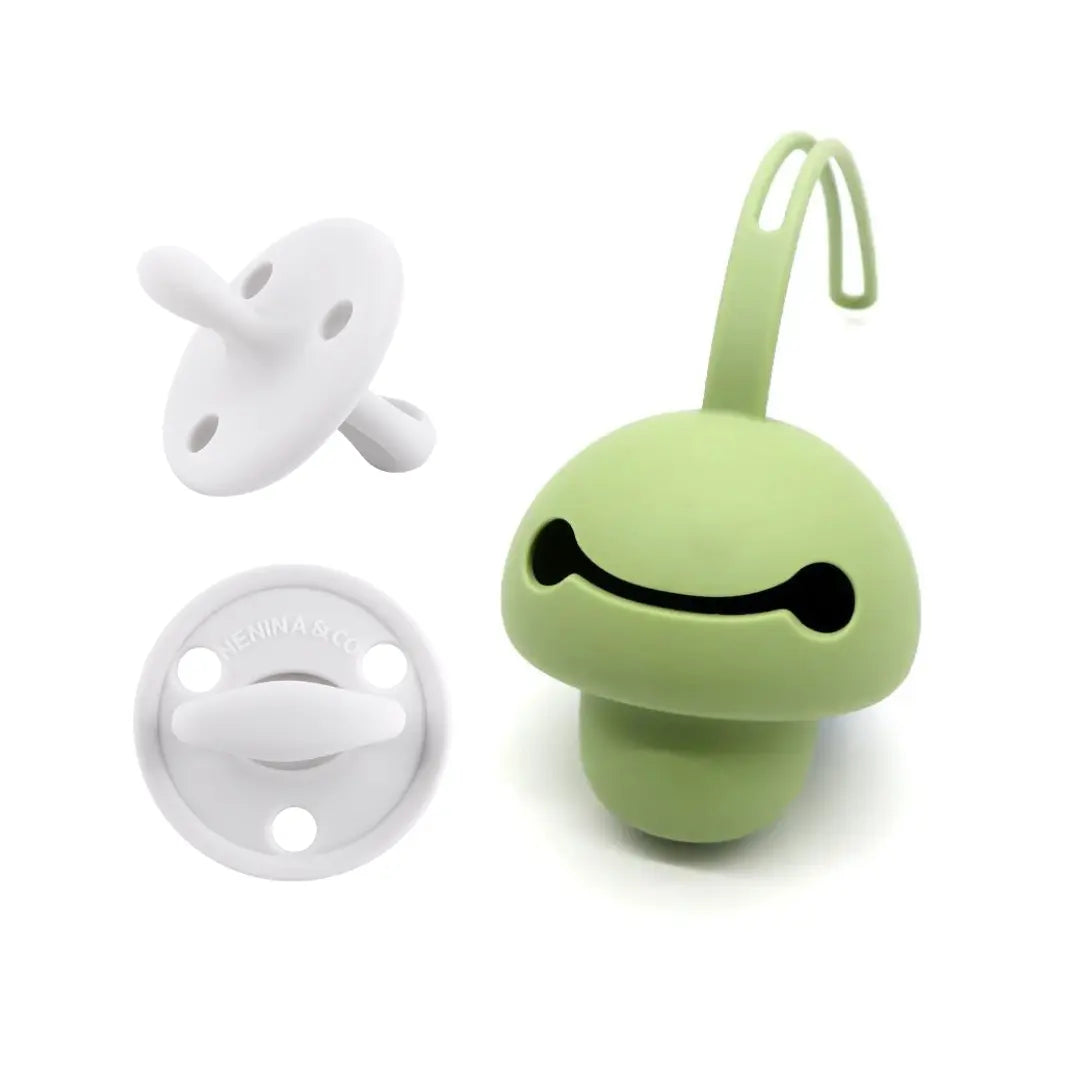 Chupete DIAMOND + Guardachupete de Silicona orgánica