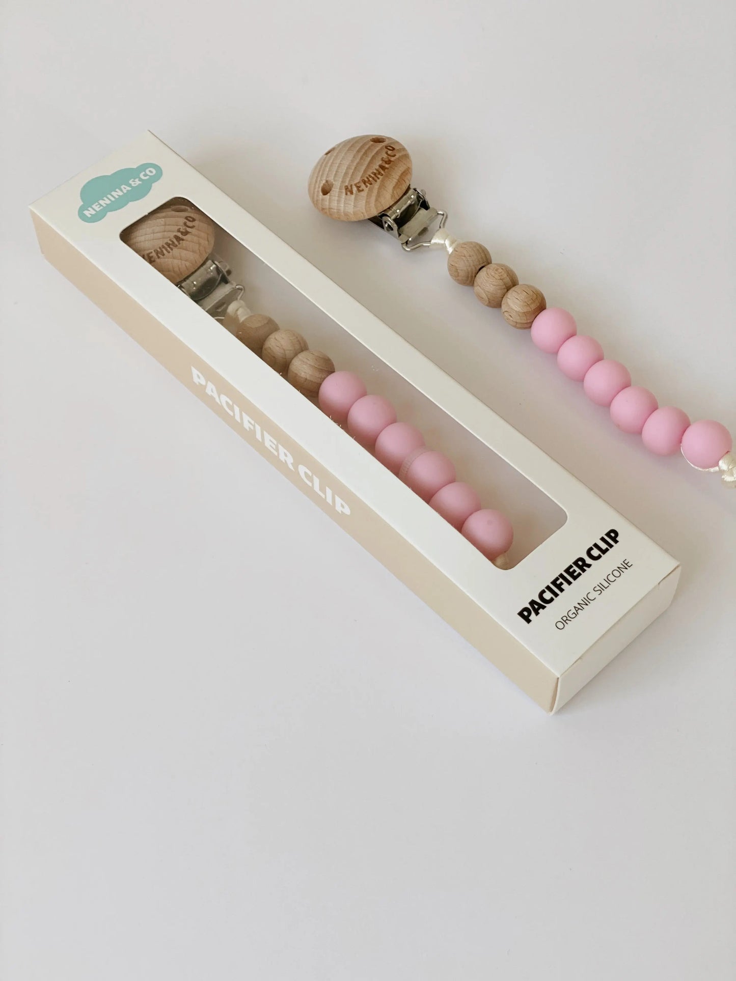 Chupetero Vintage Rosa Chicle  Nenina & Co