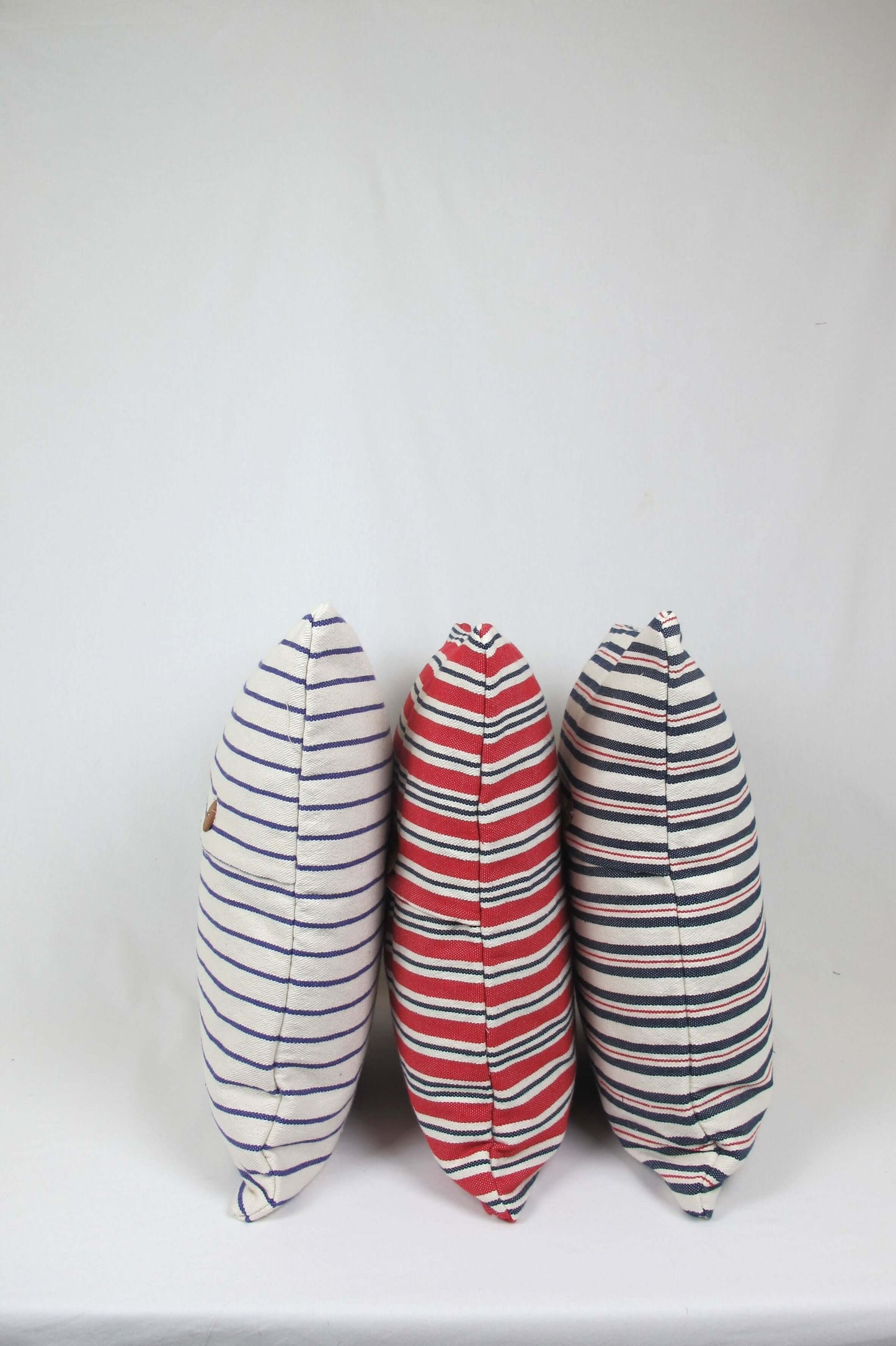 Funda cojín loneta azul 45cmx45cm