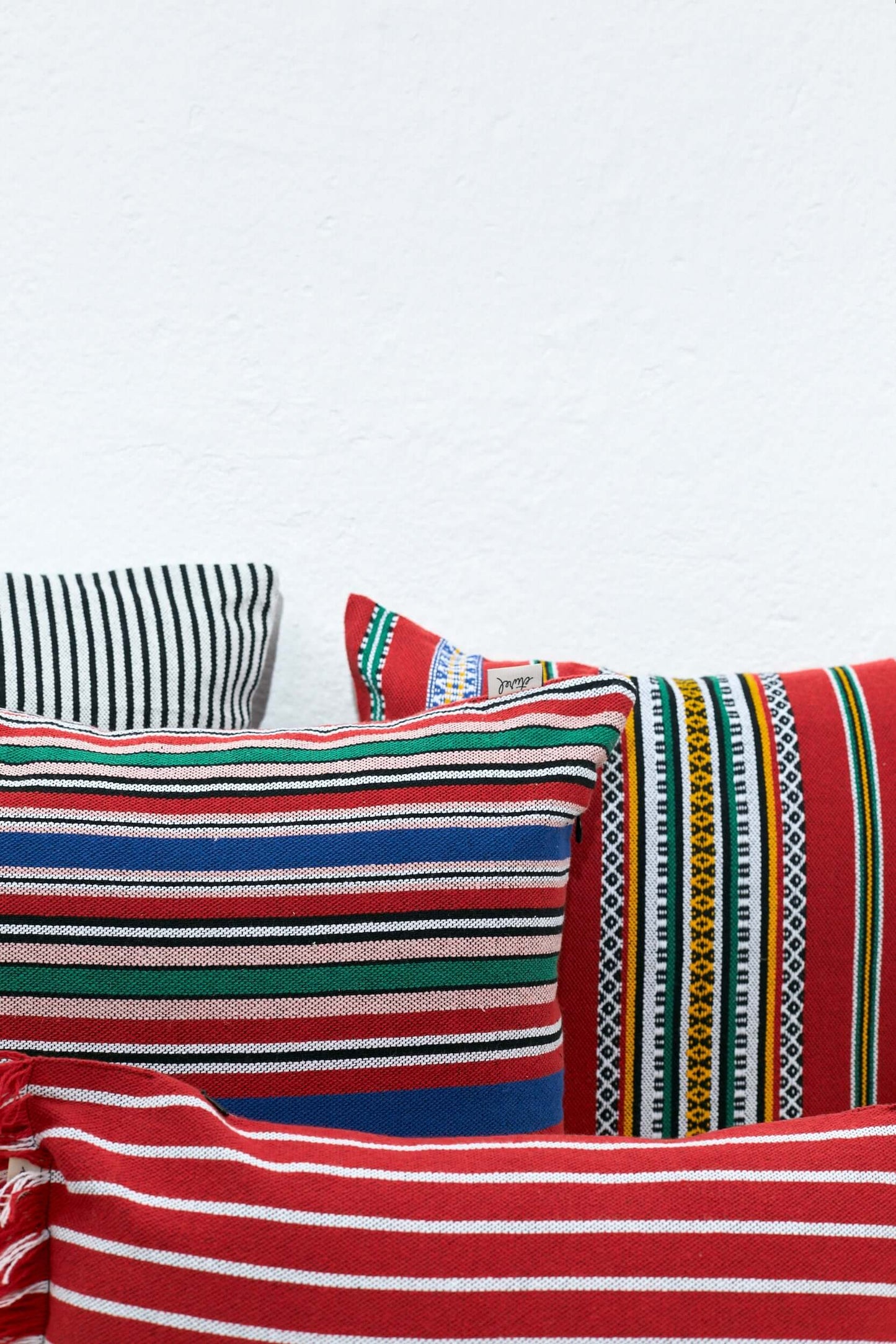 Funda cojín granada rojo 50cmx45cm