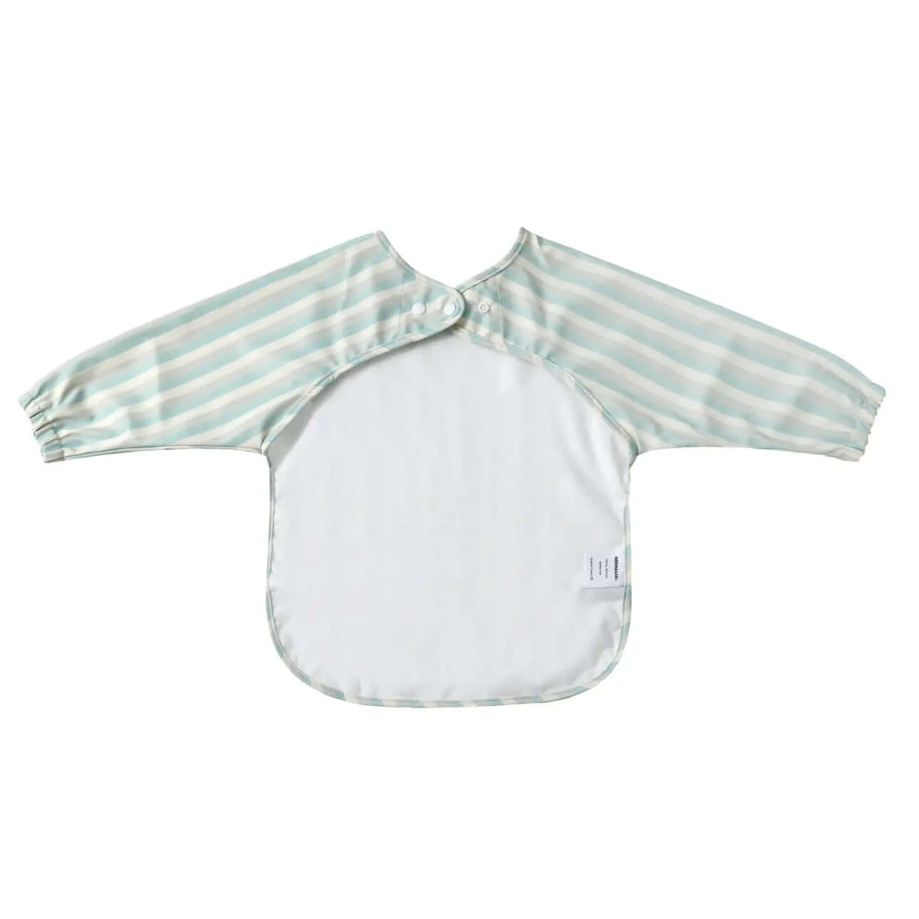 Babero con manga impermeable Vertical Stripes Nenina & Co