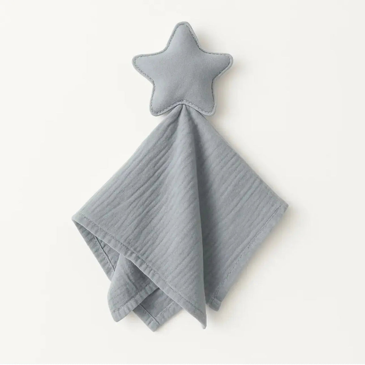 Peluche Dou Dou Star gris de muselina de bambú para bebé