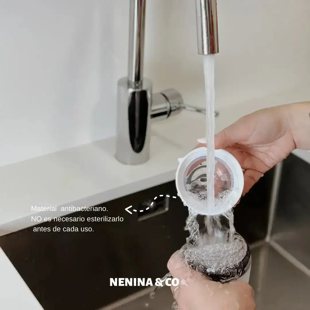 Biberones +0 meses aptos para lactancia materna de Silicona orgánica Nenina & Co