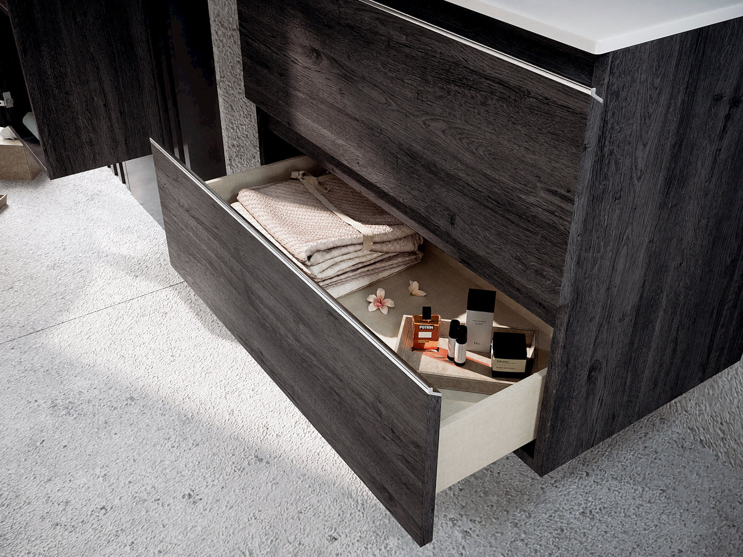 BATHME MADISON TOP Mueble de Baño con Lavabo Ebony