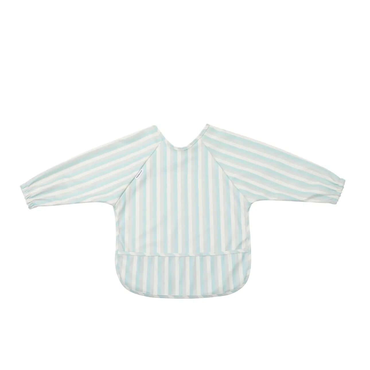Babero con manga impermeable Vertical Stripes Nenina & Co
