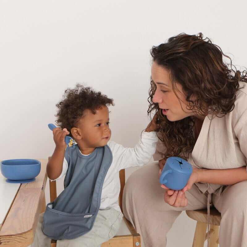 Babero Shaded Blue Nenina & Co