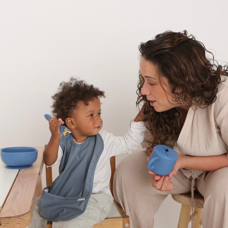 Babero Shaded Blue Nenina & Co