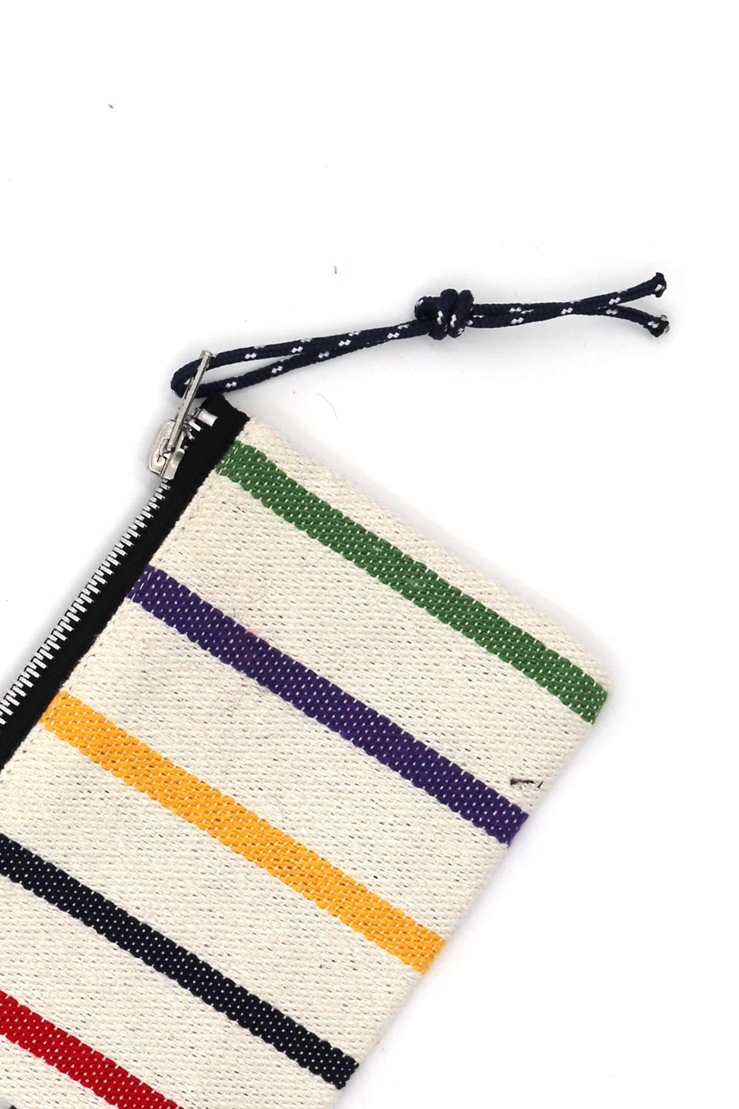 Monedero tejido canario mix color