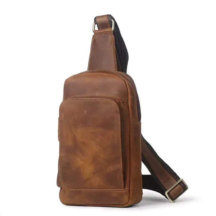 Erling Leather Sling Bag | Crossbody Leather Pack