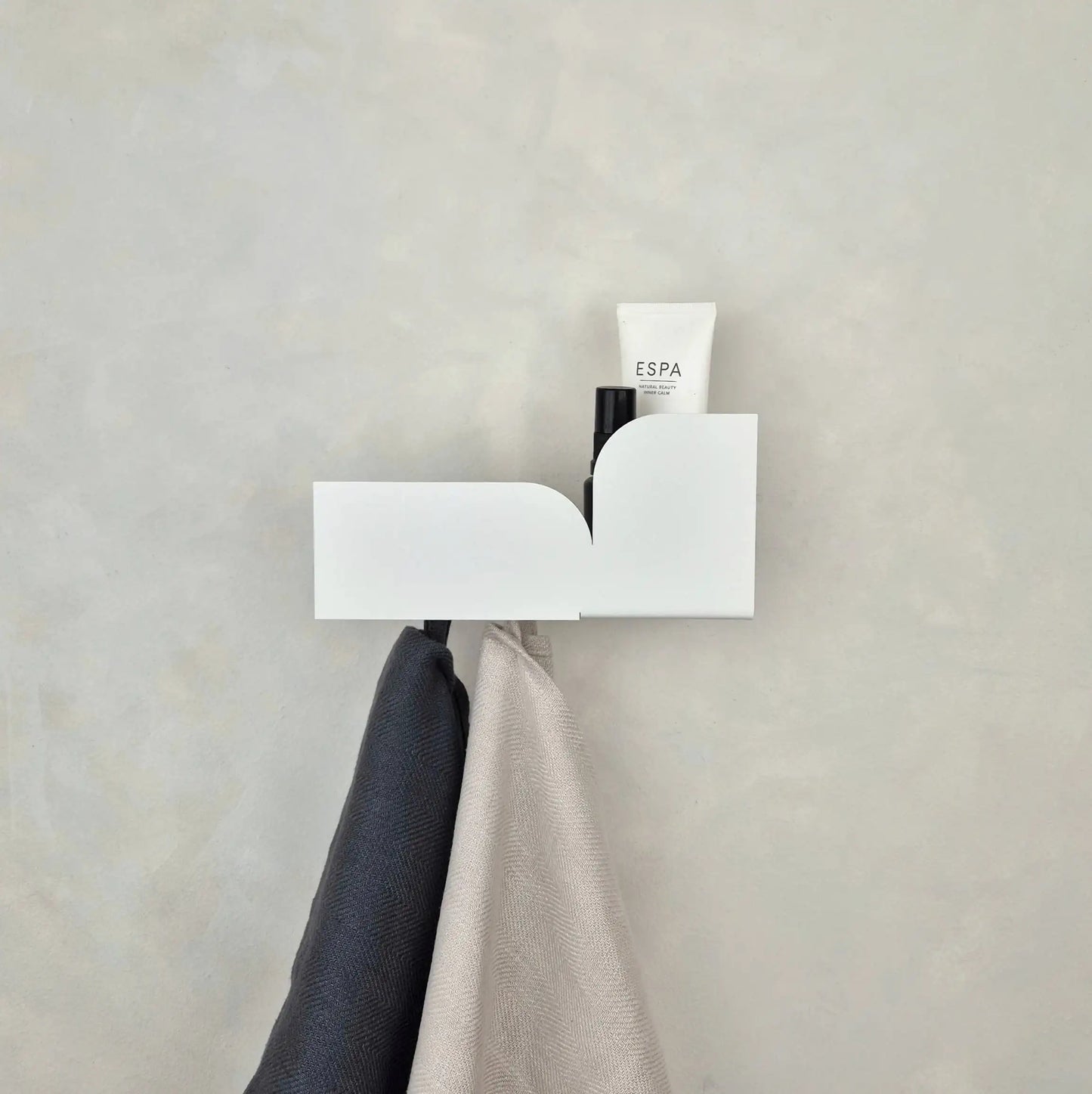 Estantería de pared metálica Torino – repisa flotante para baño