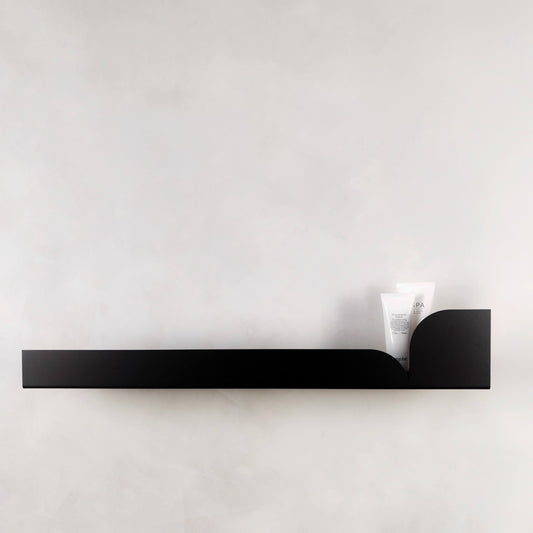 Estantería de pared metálica Torino grande – repisa flotante 60 cm