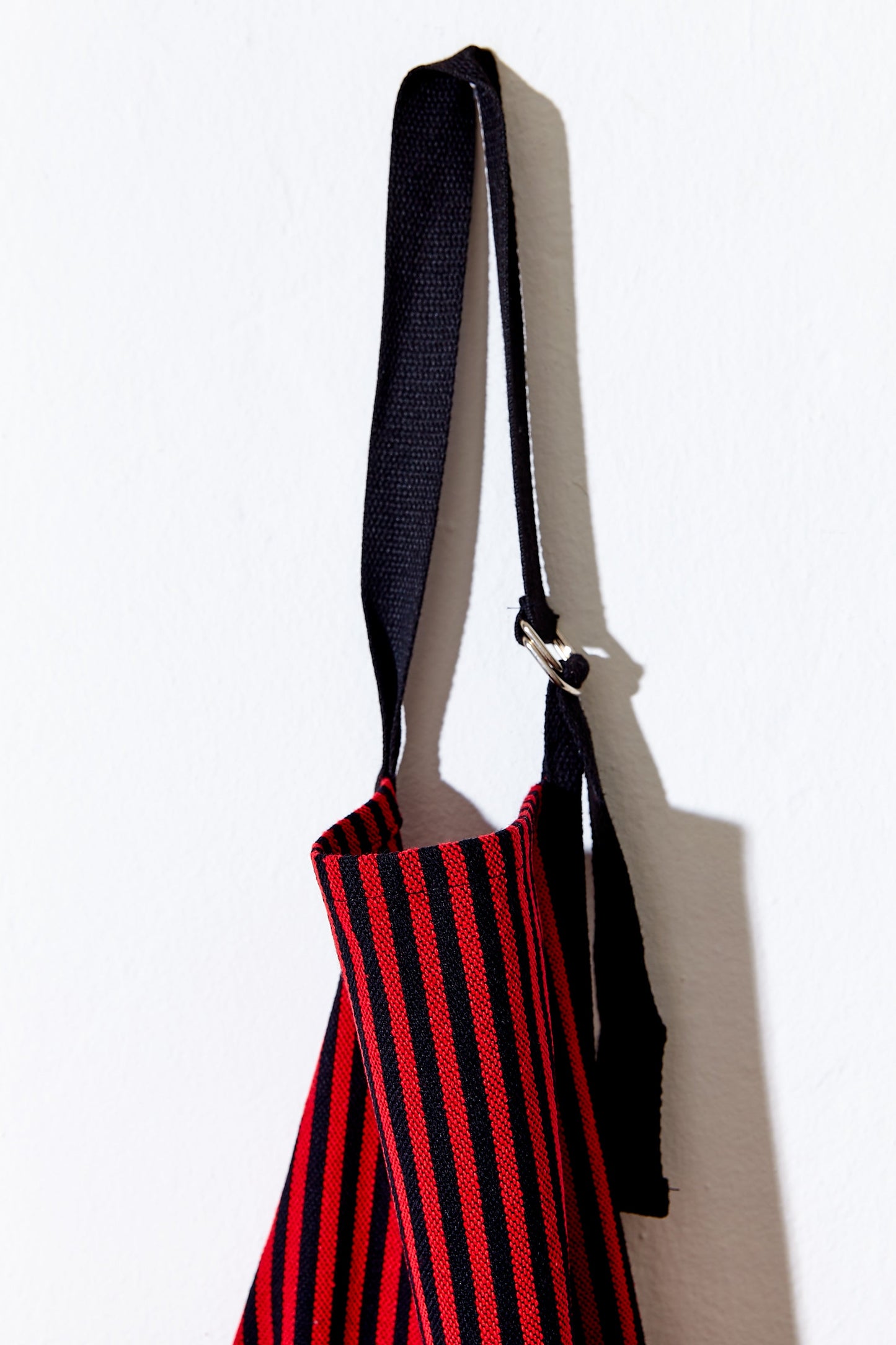 Delantal carnicero loneta estribera rojo