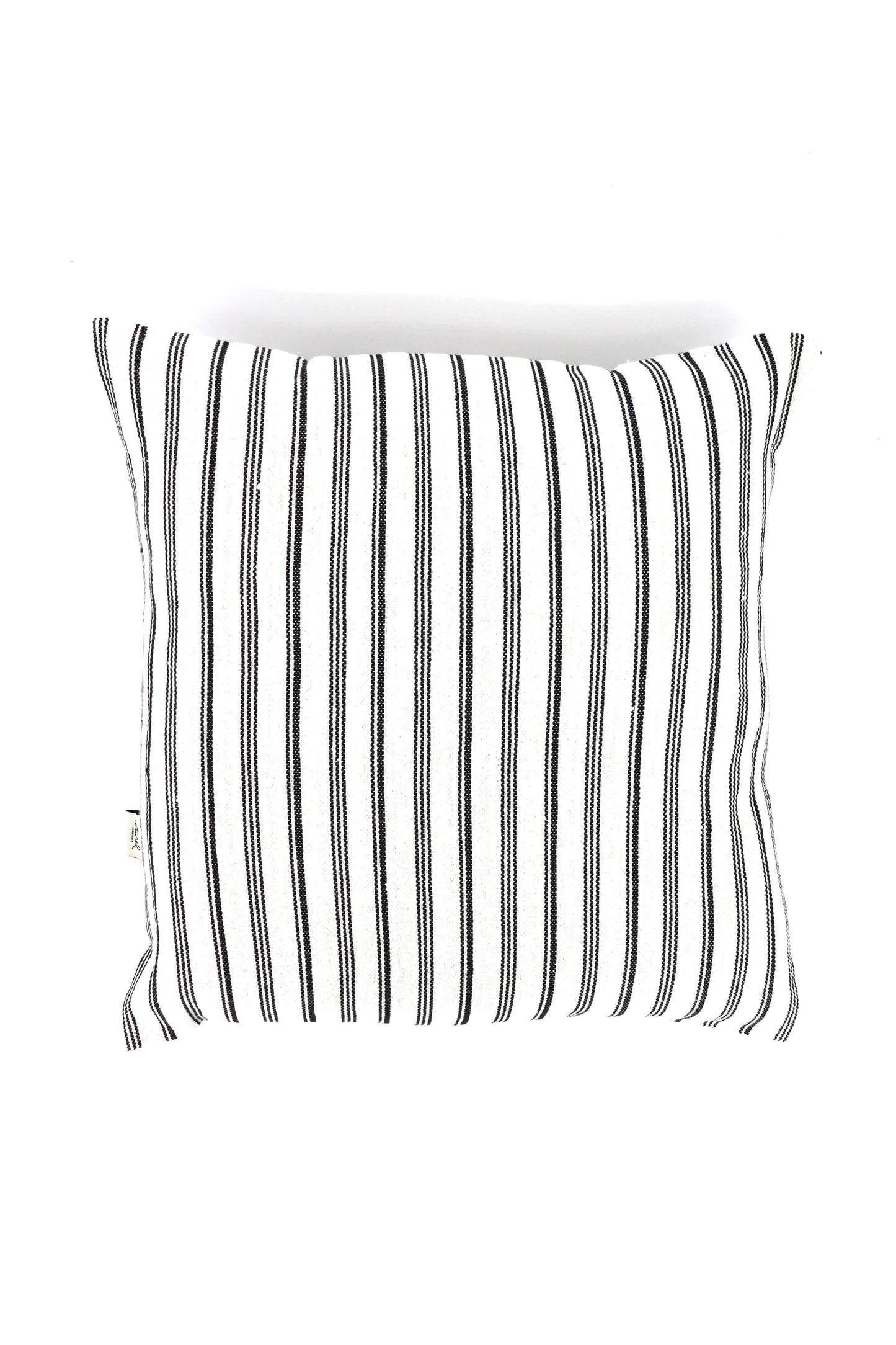 Funda cojín loneta blanco y negro 50cmx50cm