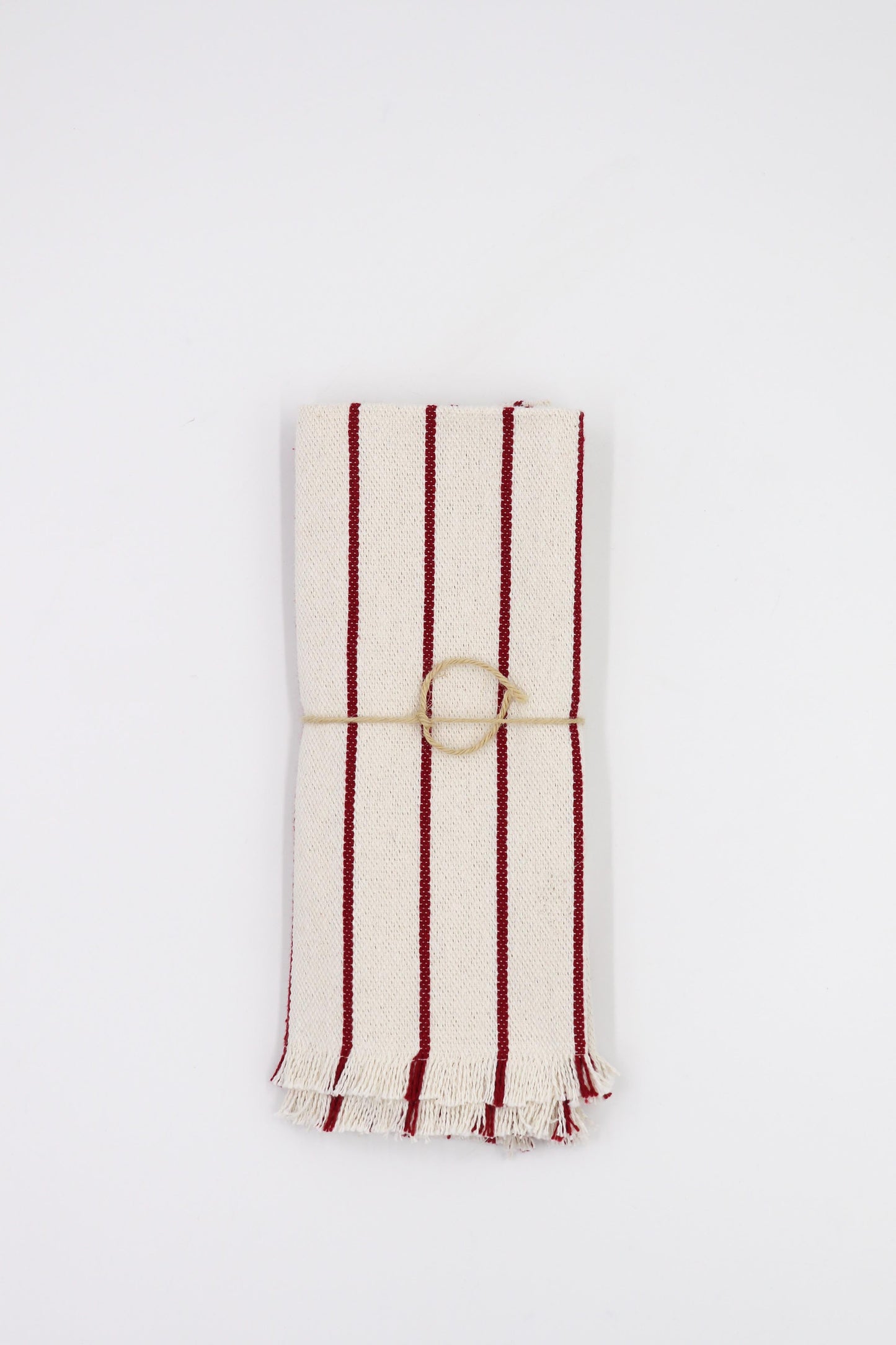 Mantel individual loneta granate (pack de 2)