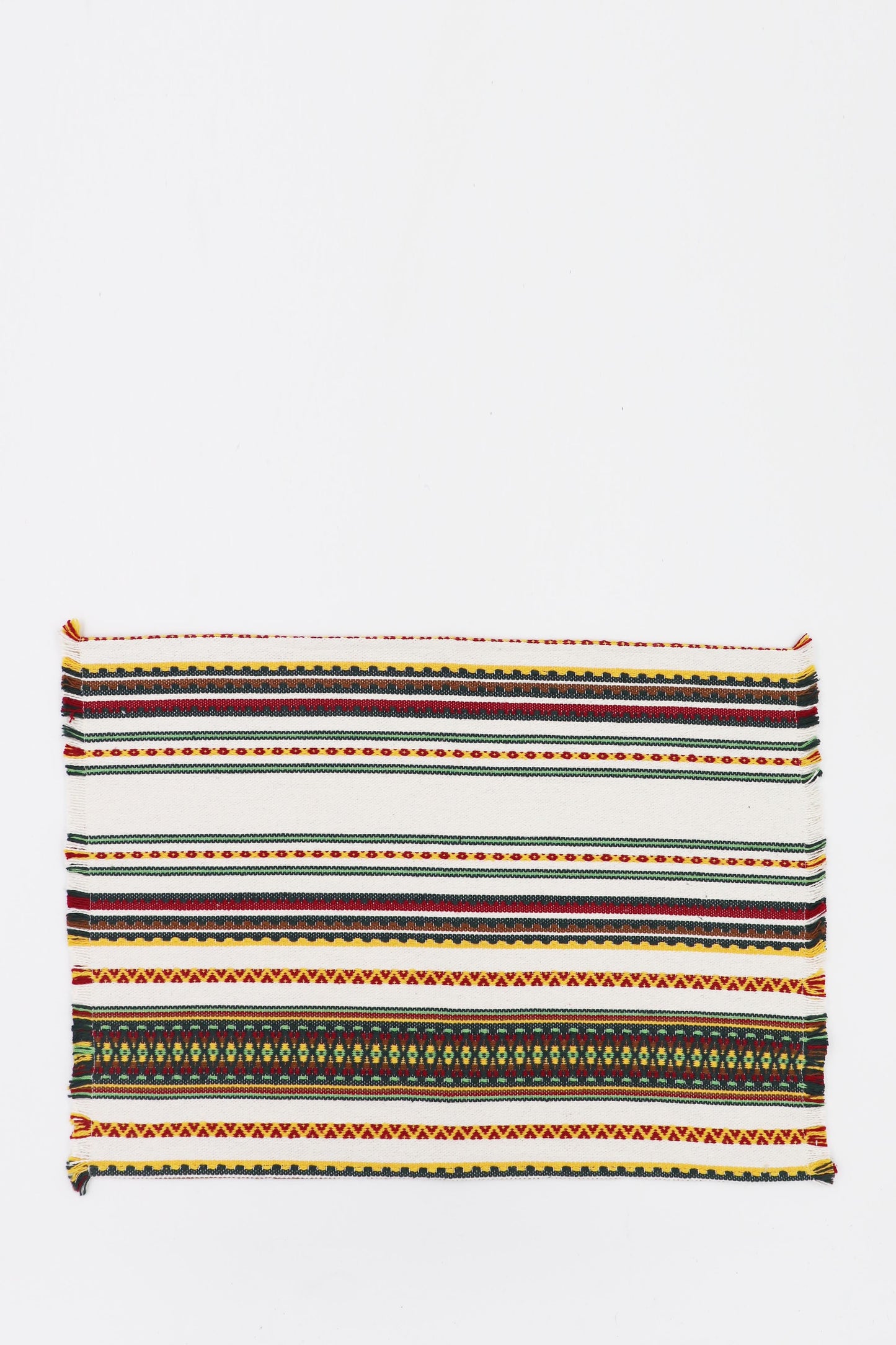 Mantel individual tejido manchego crudo (pack de 2)