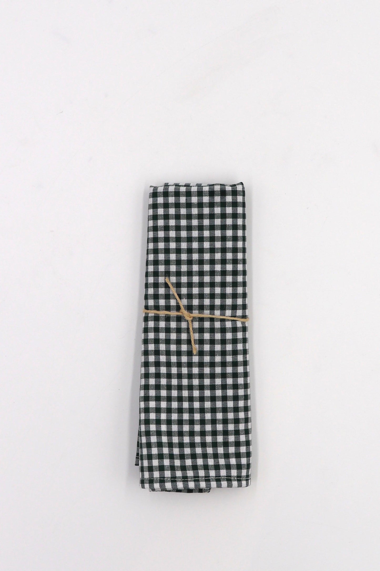 Servilleta vichy verde (pack de 2)