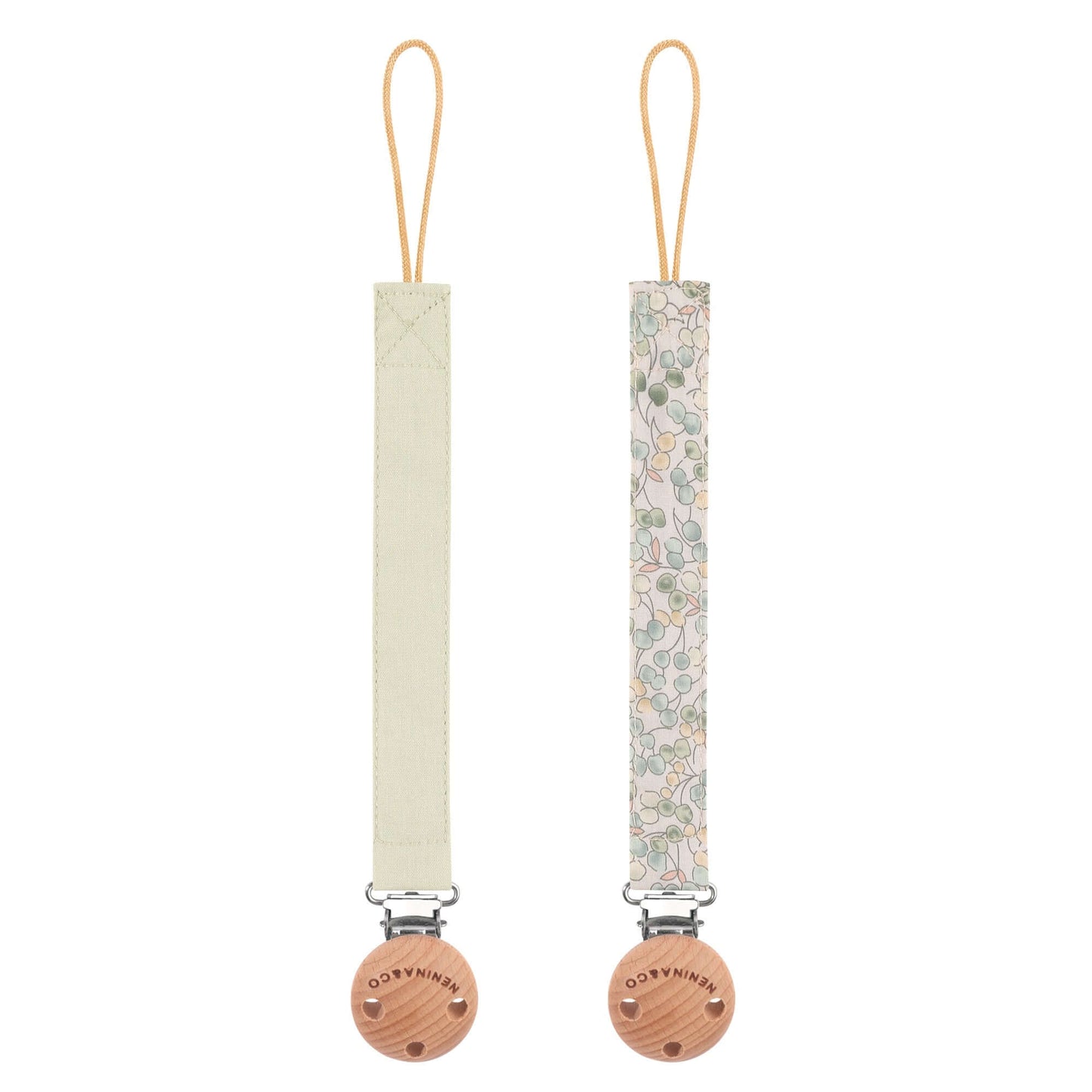 Kit de Biberón y Chupete Clásico con Chupeteros de Algodón para Bebé Recién Nacido | Nenina & Co