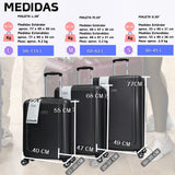 MALETA MEDIANA RIGIDA EXTENSIBLE- KAPPA-GRACE-68CM