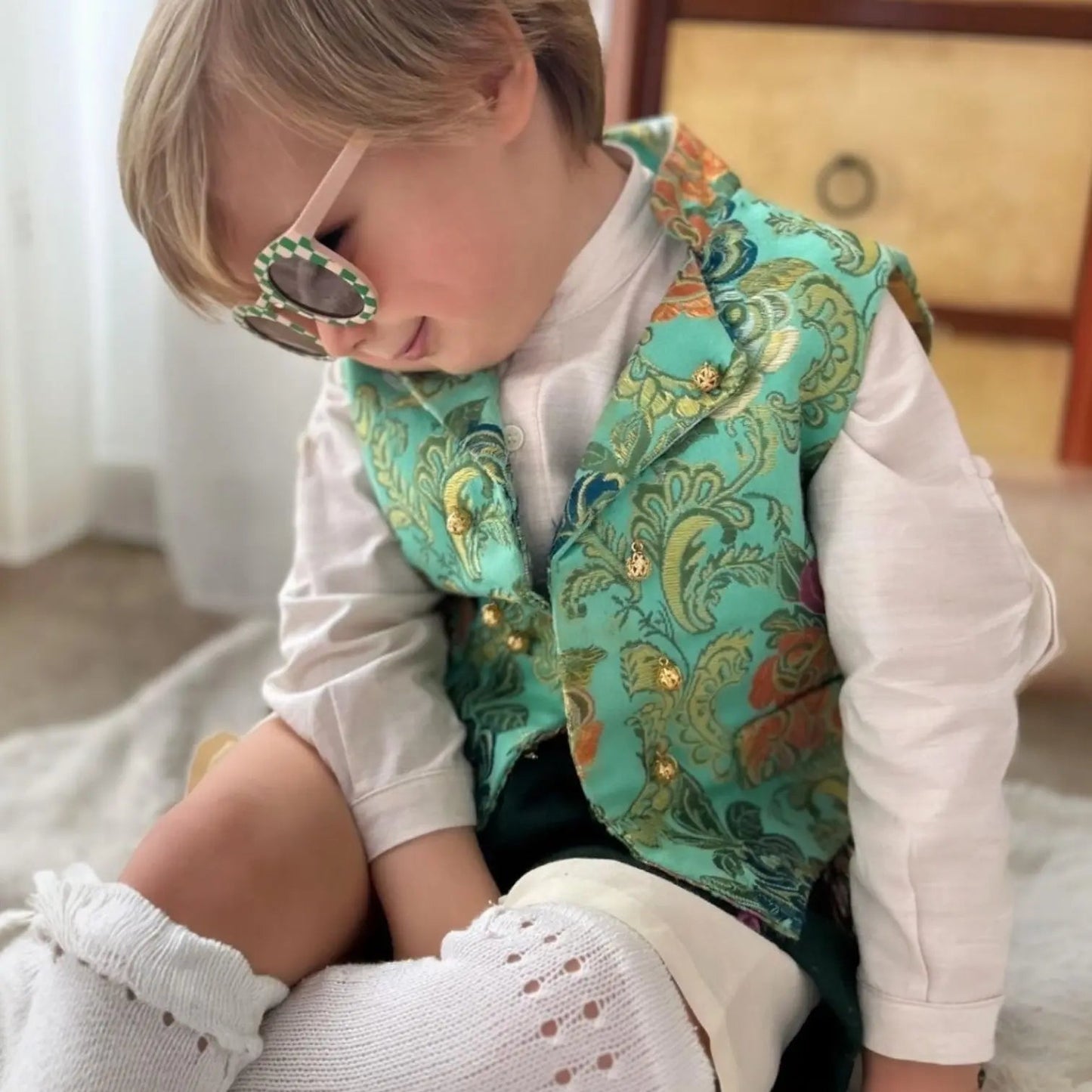 Gafas de sol Vichy Infantil Cat eyes Pink Polarized Sostenibles Nenina & Co