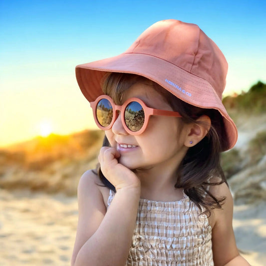 Gorro para el Sol Terracota Nenina & Co - Hecho de Algodón Orgánico | Protección Solar y Estilo
