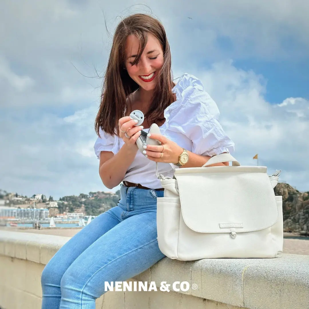 Guardachupete DIAMOND Dusty beige Nenina & Co