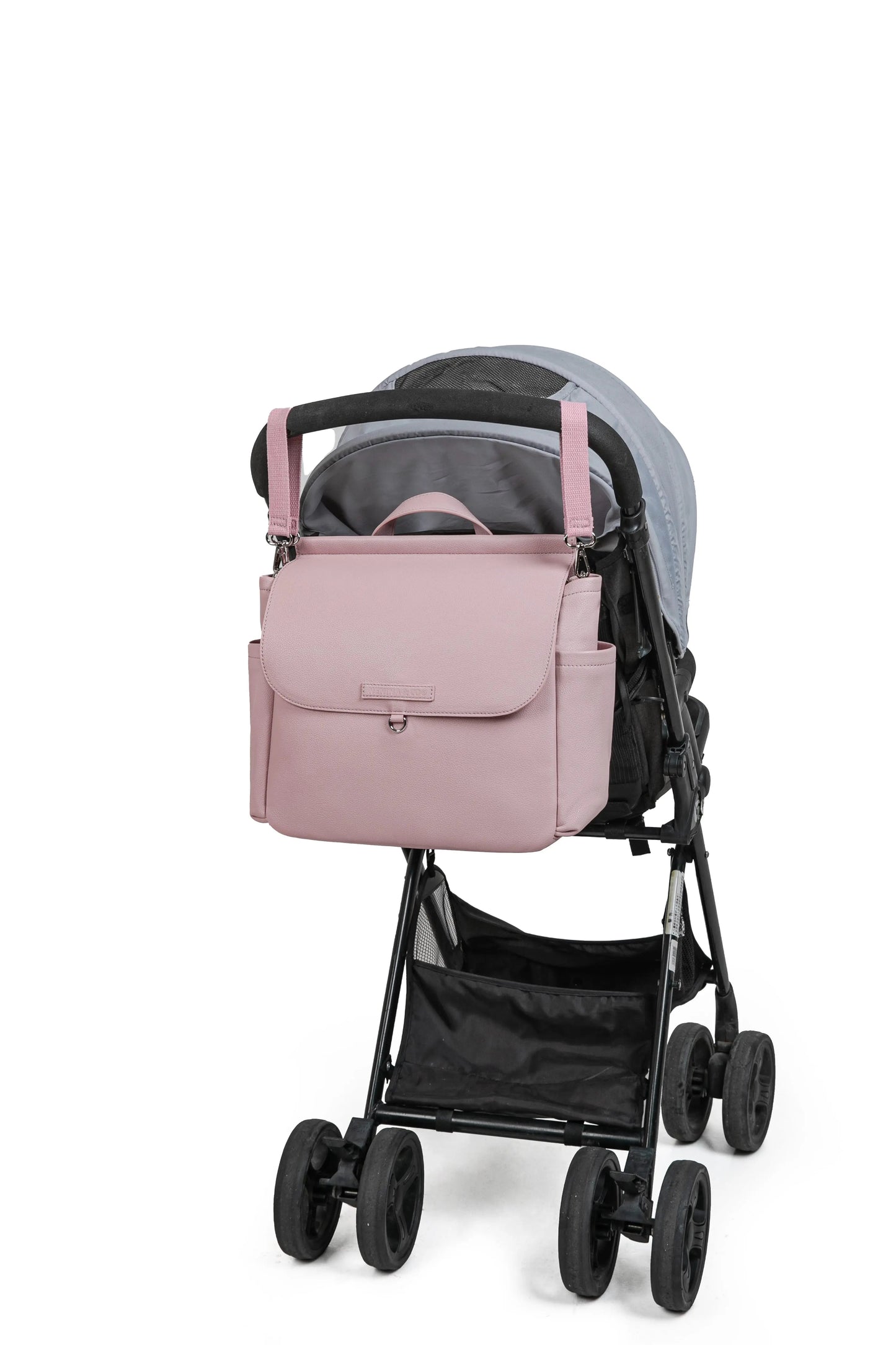 Bolso Maternal Rosa Pálido +Guardachupete Diamond + Cambiador de Regalo Nenina & Co