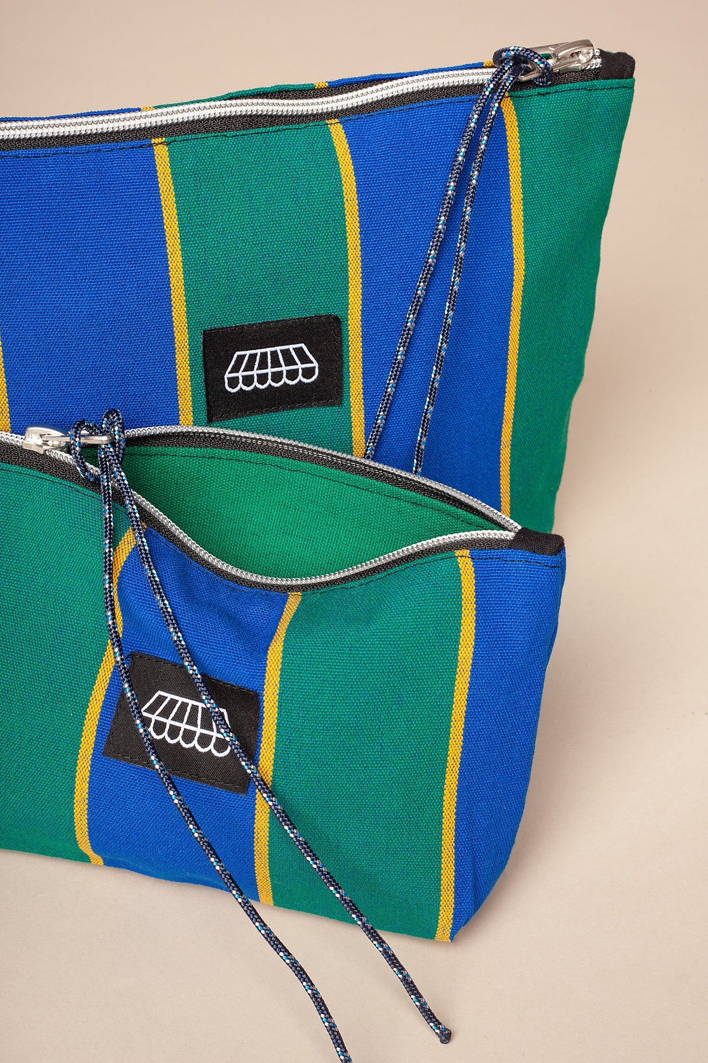 Neceser/estuche lona toldo rayas