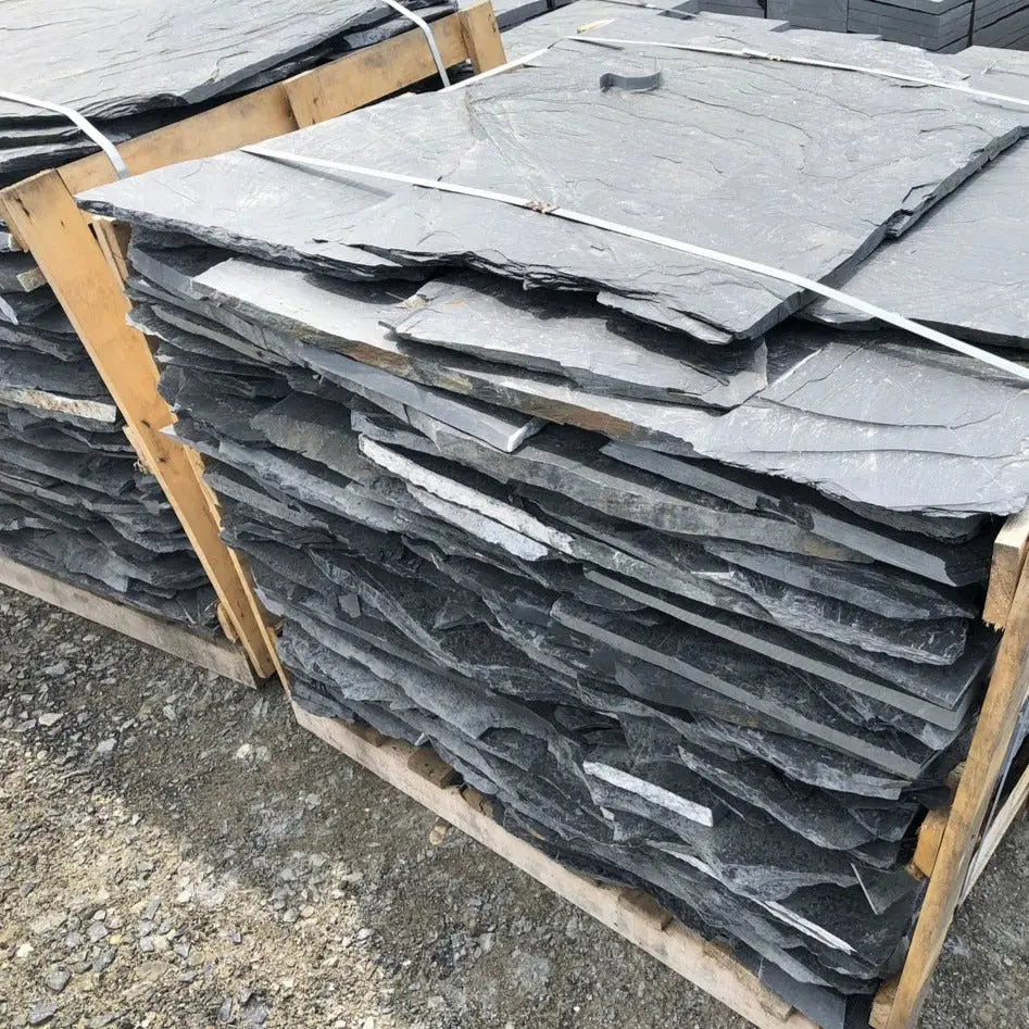 Planchoncillo Pizarra Irregular exterior palet 25 m²