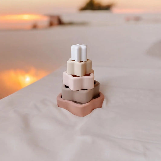 Juego apilable de silicona orgánica Nenina & Co