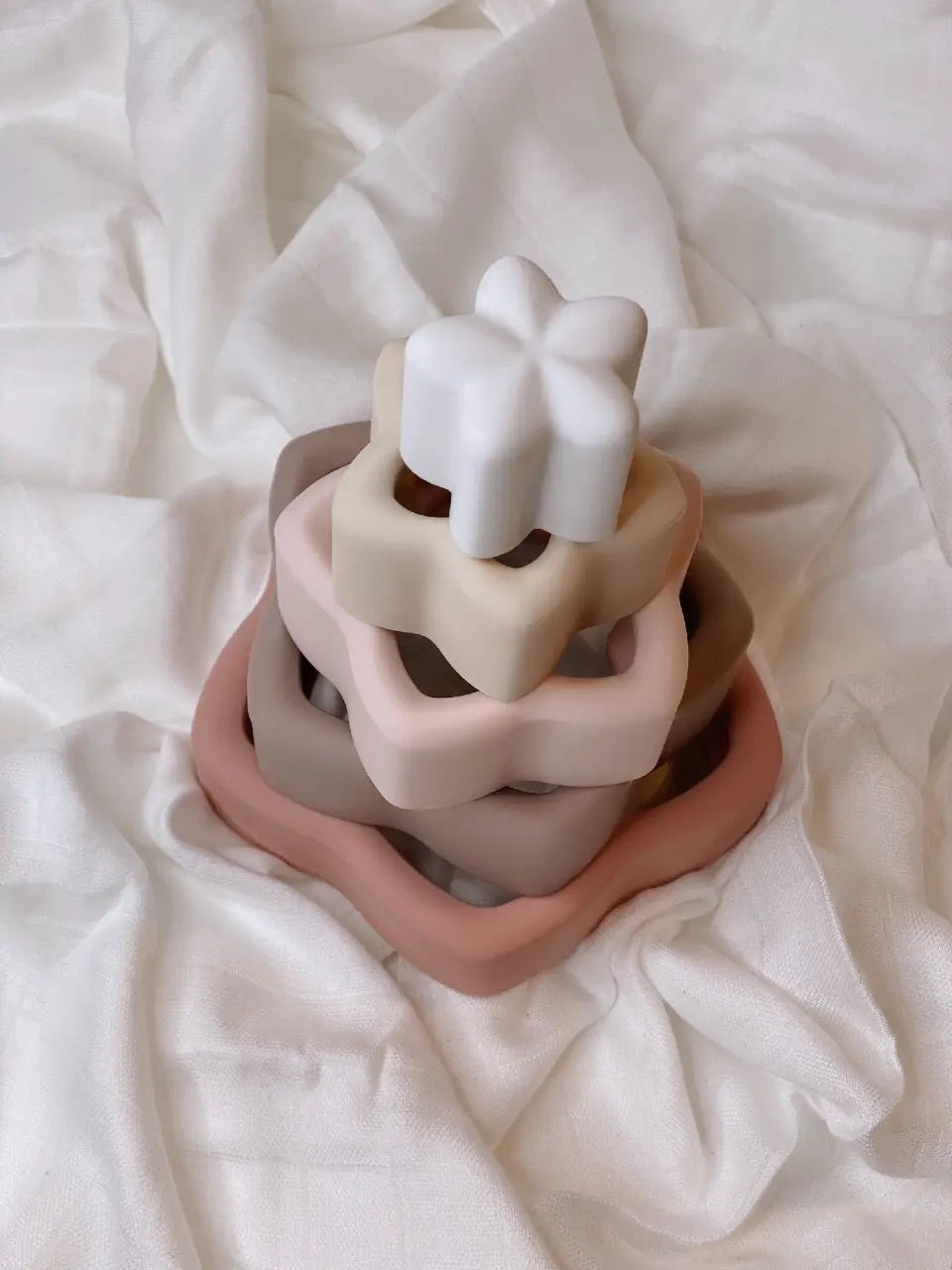 Juego apilable de silicona orgánica Nenina & Co