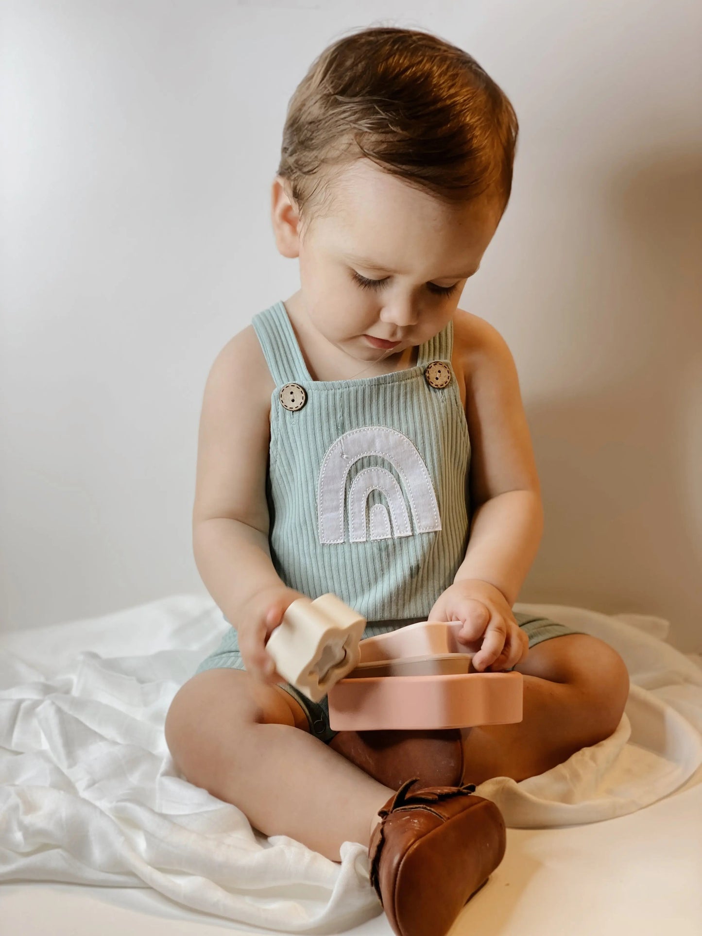 Juego apilable de silicona orgánica Nenina & Co