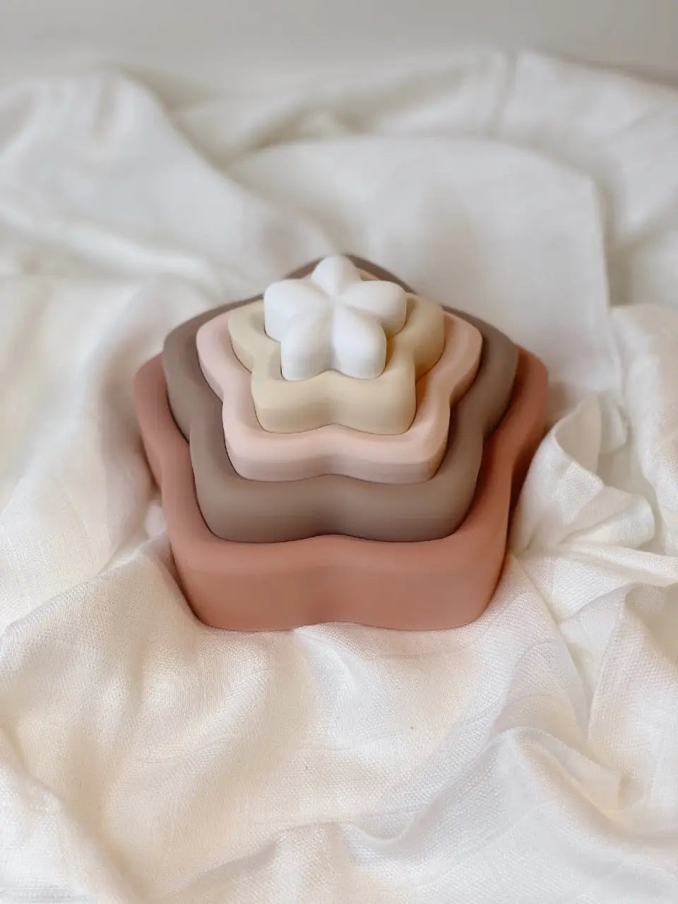 Juego apilable de silicona orgánica Nenina & Co