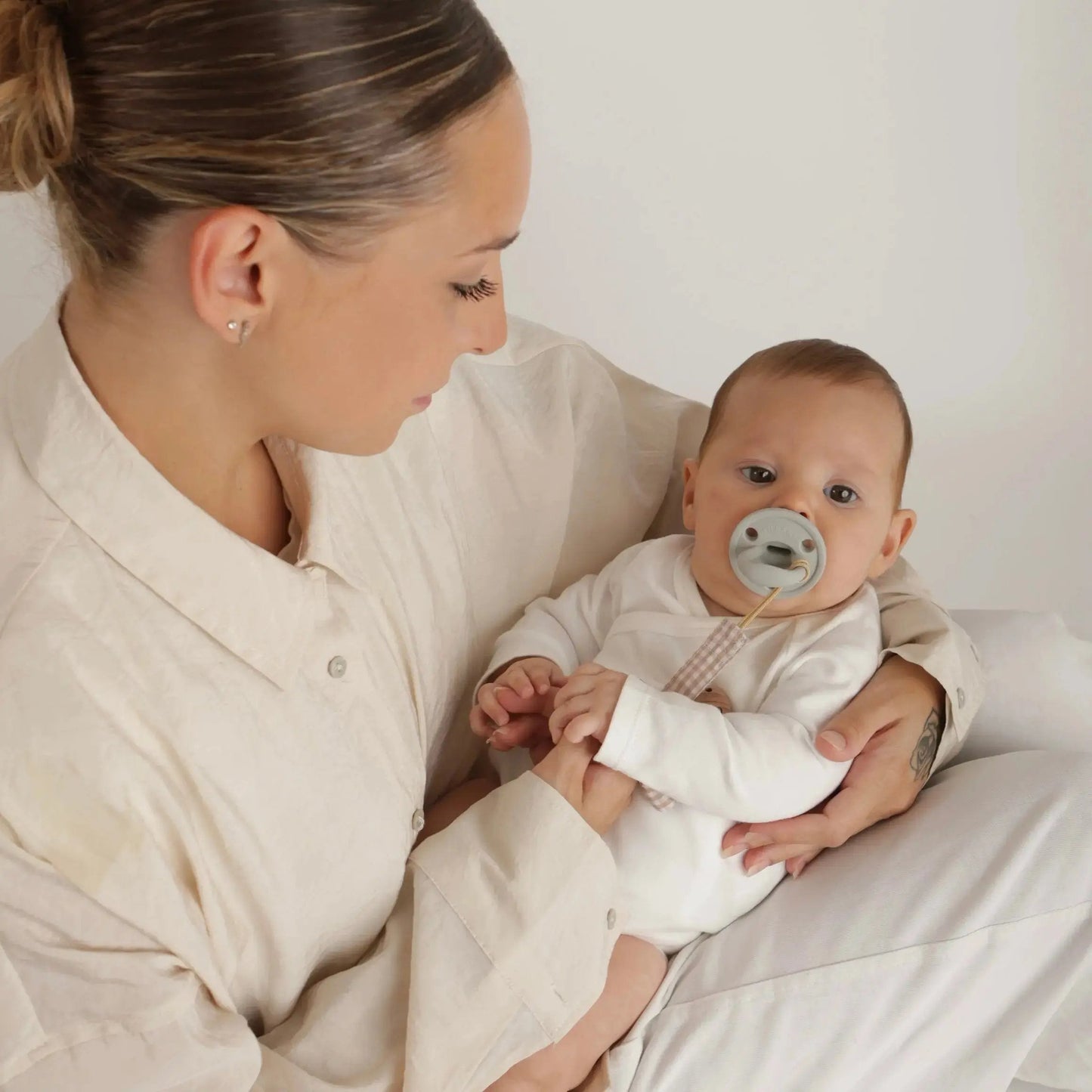 Pack 2 Chupeteros + 2 Chupetes CLÁSICO y DIAMOND + 1 Guardachupete Nenina & Co