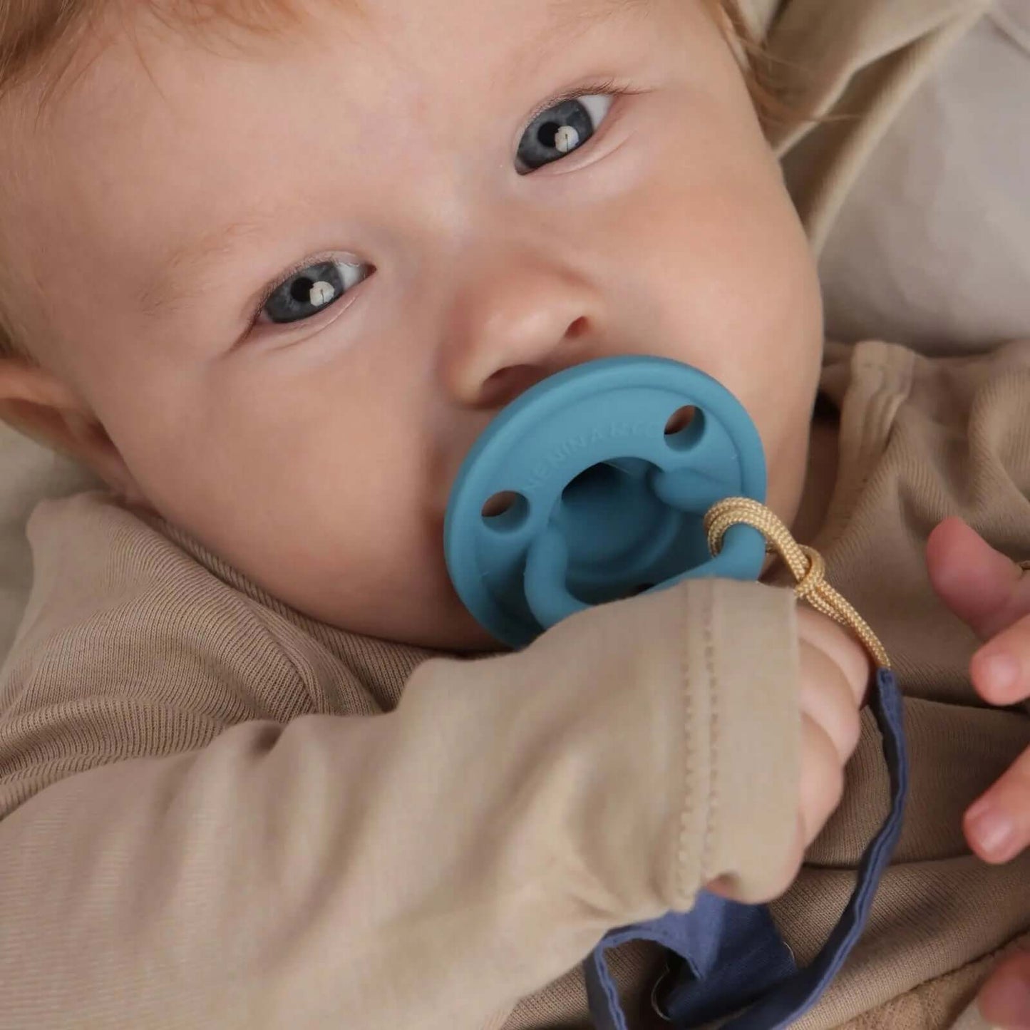 Chupetero Pack x 2 DIAMOND Blue + Vichy By Nenina & Co