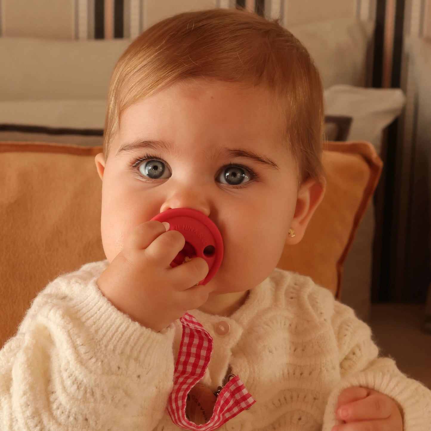 Kit 1 Guardachupete + 2 Chupeteros + 2 Chupetes DIAMOND Nenina & Co