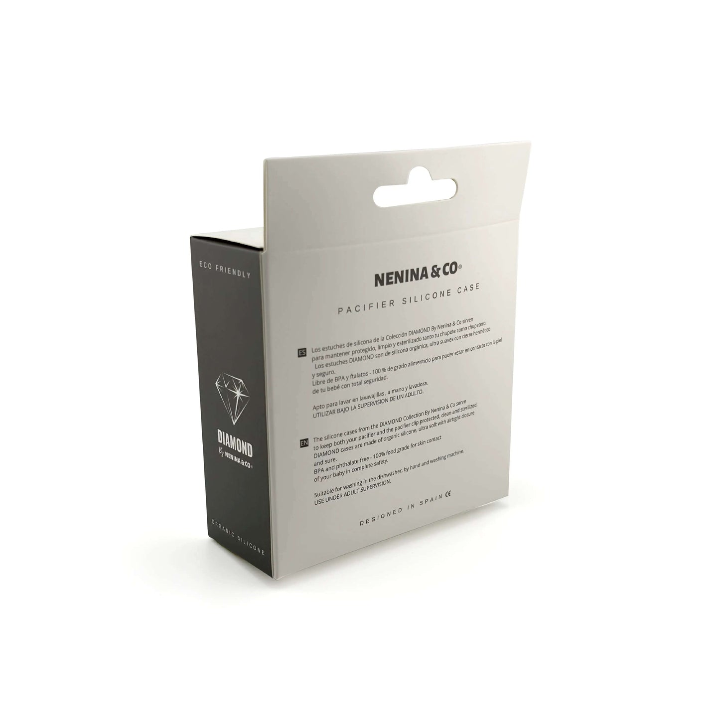 Kit 1 Guardachupete + 2 Chupeteros + 2 Chupetes DIAMOND Nenina & Co