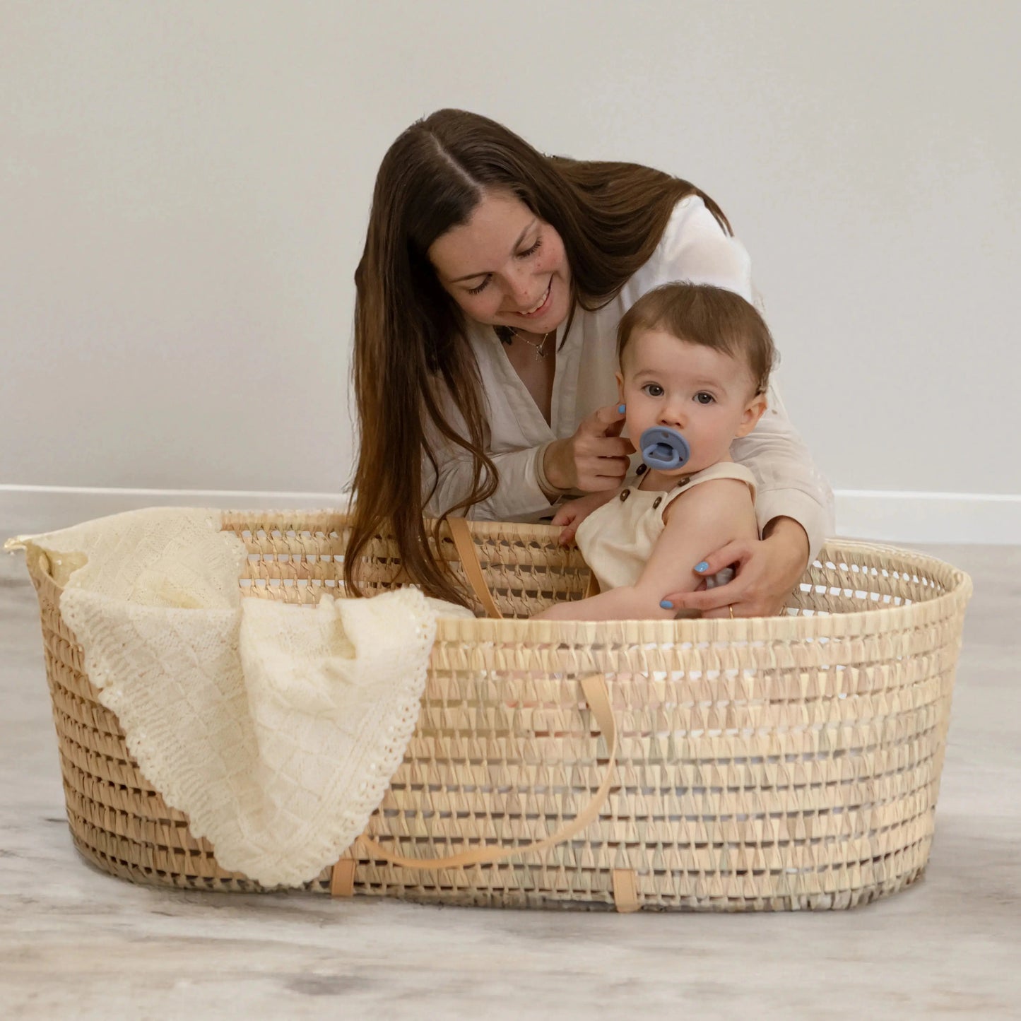 Kit 2 Chupetes Clásicos para Bebé Blue y Mint | Silicona Orgánica Nenina & Co