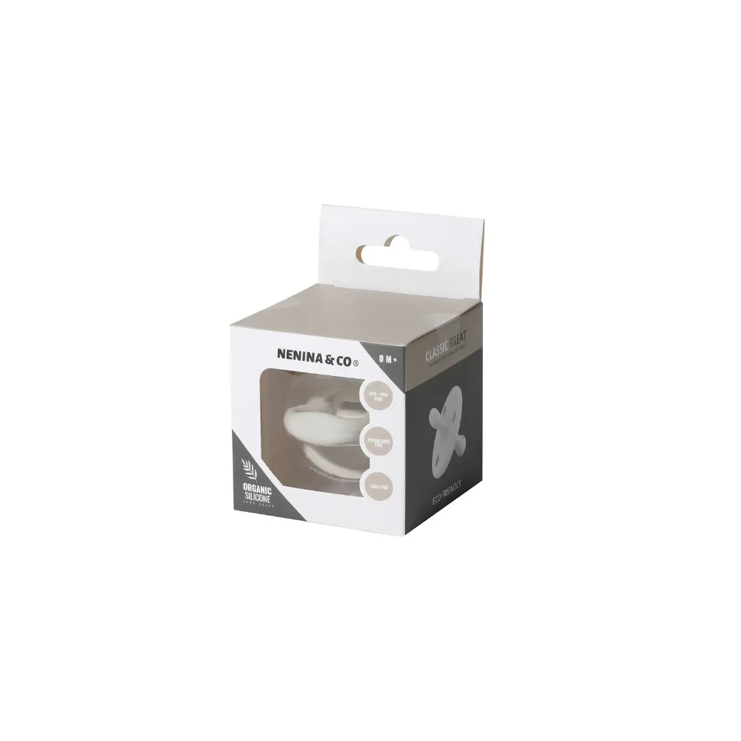 Kit 2 Chupetes Oliva y Gris Nenina & Co