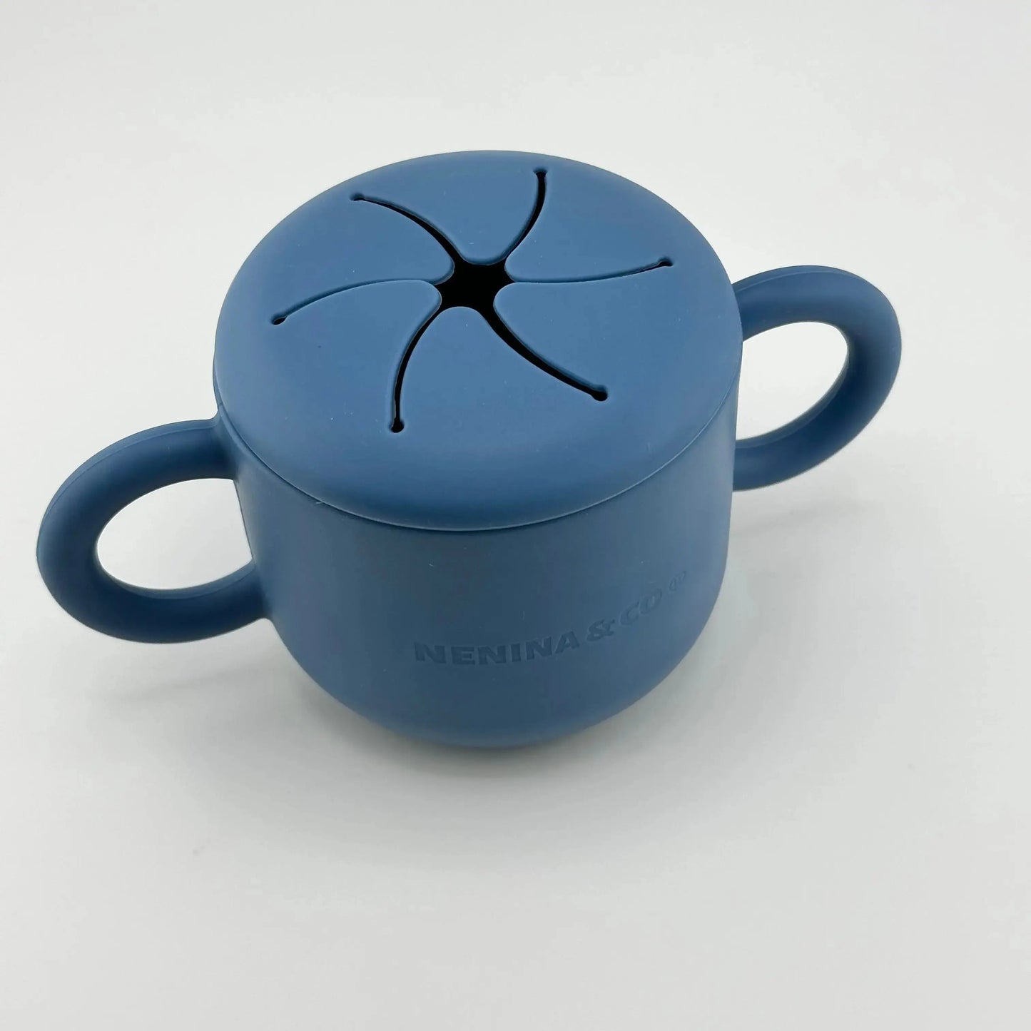 Vajilla BLW Blue 9 Piezas de Silicona orgánica con ventosas Nenina & Co