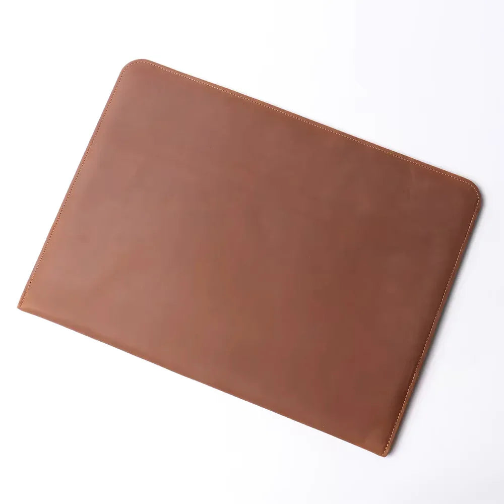 The Runa Leather Laptop Sleeve
