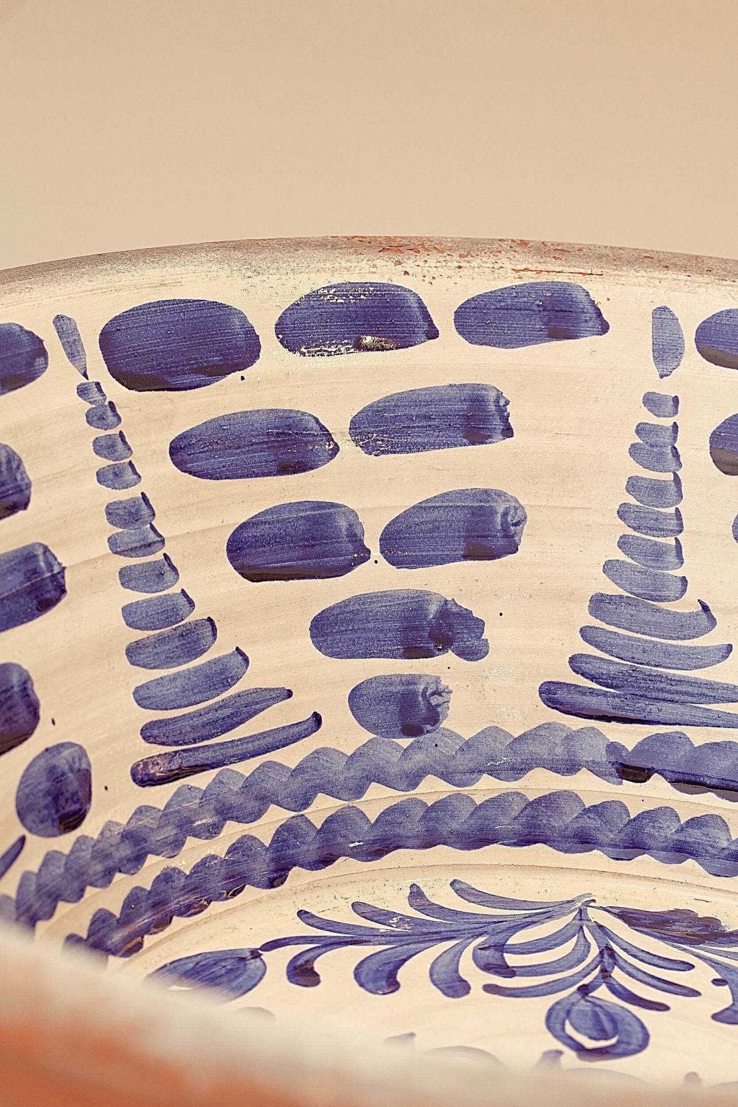 Lebrillos granaínos azul