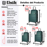 MALETA MEDIANA VIGO EXTENSIBLE TSA ECO 67CM