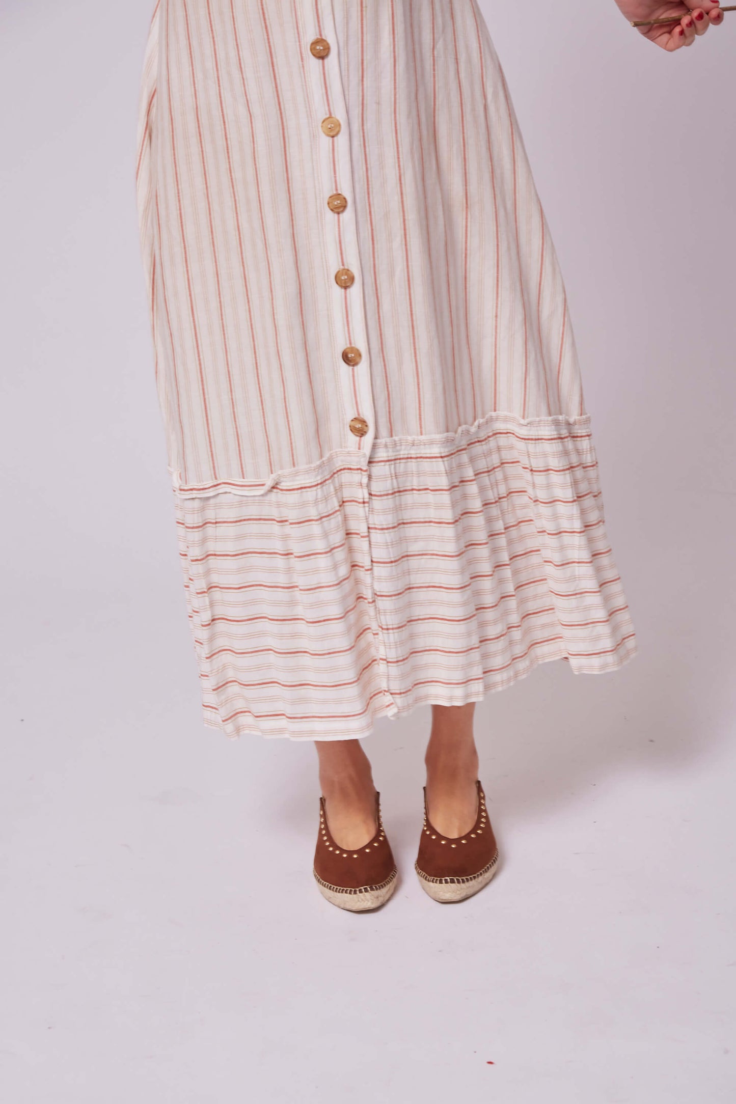 Sandalias Coñac Tachuelas vegan