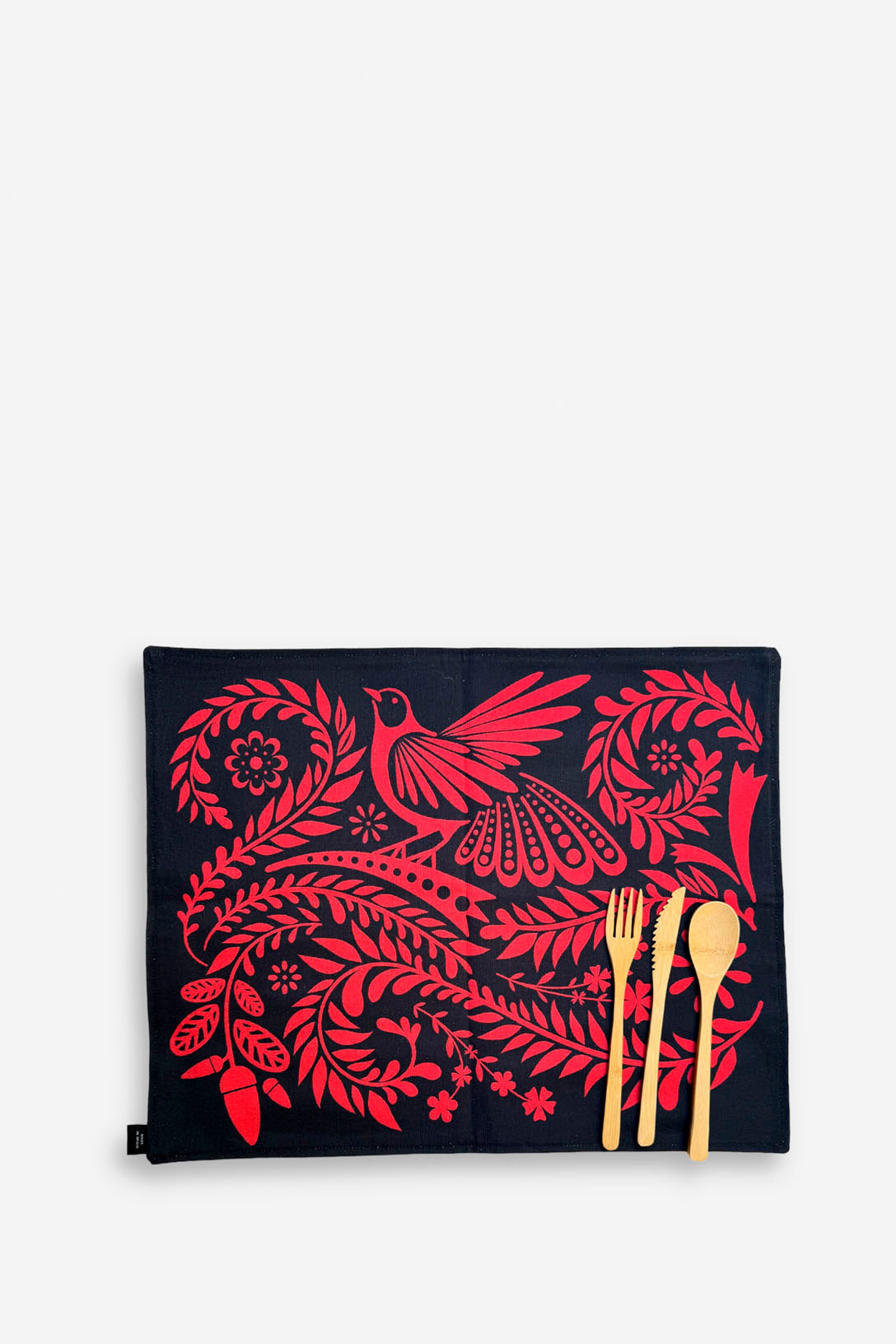 Mantel individual reversible folklore negro (pack de 2)