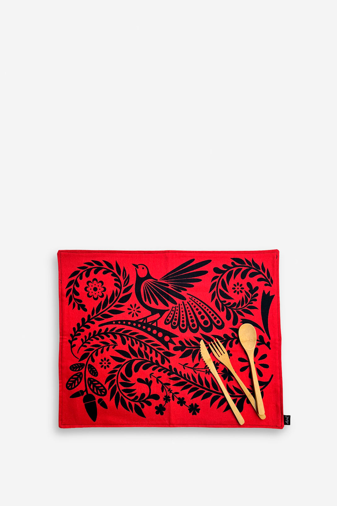 Mantel individual reversible folklore negro (pack de 2)